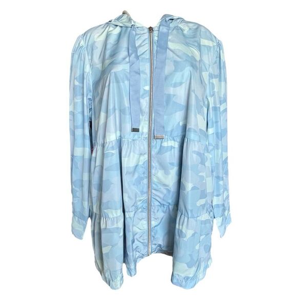 zuda Hooded Rain Coat with Knit Lining - Picture 3 of 6